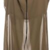 CGTENBS Women's Clothing American Dress Fashion Sleeveles Dress High Waist Splicing Dress(Medium)